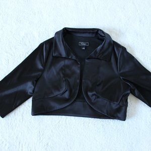 Dress Barn Black Shrug